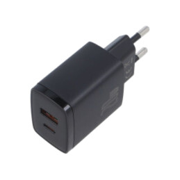 Alimentator: pulsatoriu; alimentare,plug-in; 5÷12VDC; 20W; neagră
