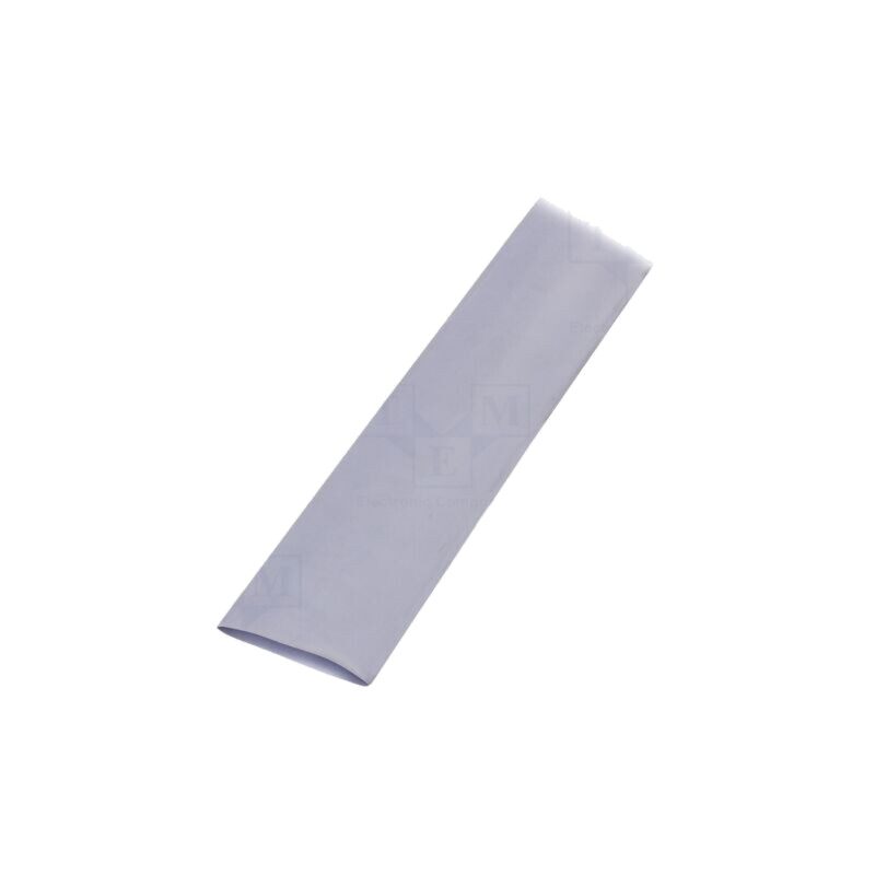 Manşon termocontractabil; fără adeziv; 3: 1; 39mm; L: 1,2m; gri