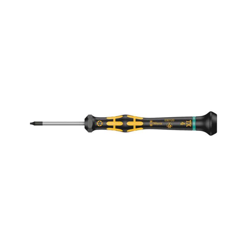 Şurubelniţă; de precizie; Torx®; TX04; ESD; Lung.lamă: 40mm