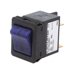 Întrerupător de supracurent 20A DPST 240VAC 60VDC | Electronic-mag.ro | Componente Electronice