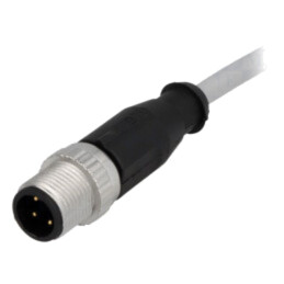 Conector: M12; mufă; tată; PIN: 4; drept; cod A-DeviceNet / CANopen