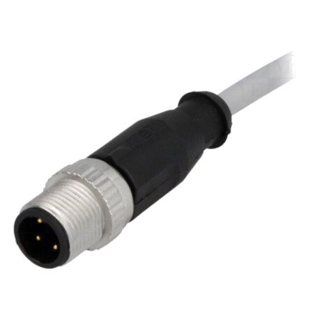 Conector: M12; mufă; tată; PIN: 4; drept; cod A-DeviceNet / CANopen
