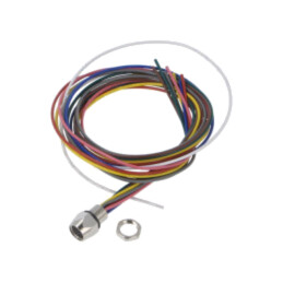 Conector: M8; soclu; mamă; 32V; 1,5A; PIN: 8; IP67; cabluri; 0,25mm2