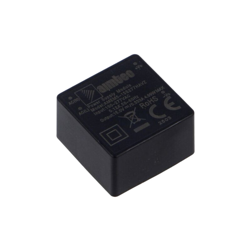 Convertor: AC/DC; 5W; Uintr: 85÷305VAC,100÷430VDC; Uieş: 15VDC Convertor: AC/DC; 5W; Uintr: 85÷305VAC,100÷430VDC; Uieş: 15VDC