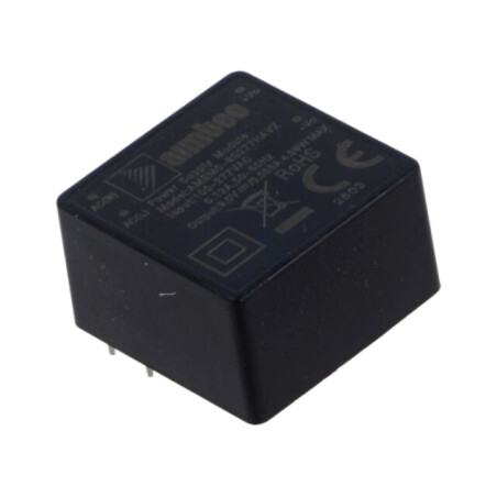 Convertor: AC/DC; 5W; Uintr: 85÷305VAC,100÷430VDC; Uieş: 9VDC; THT
