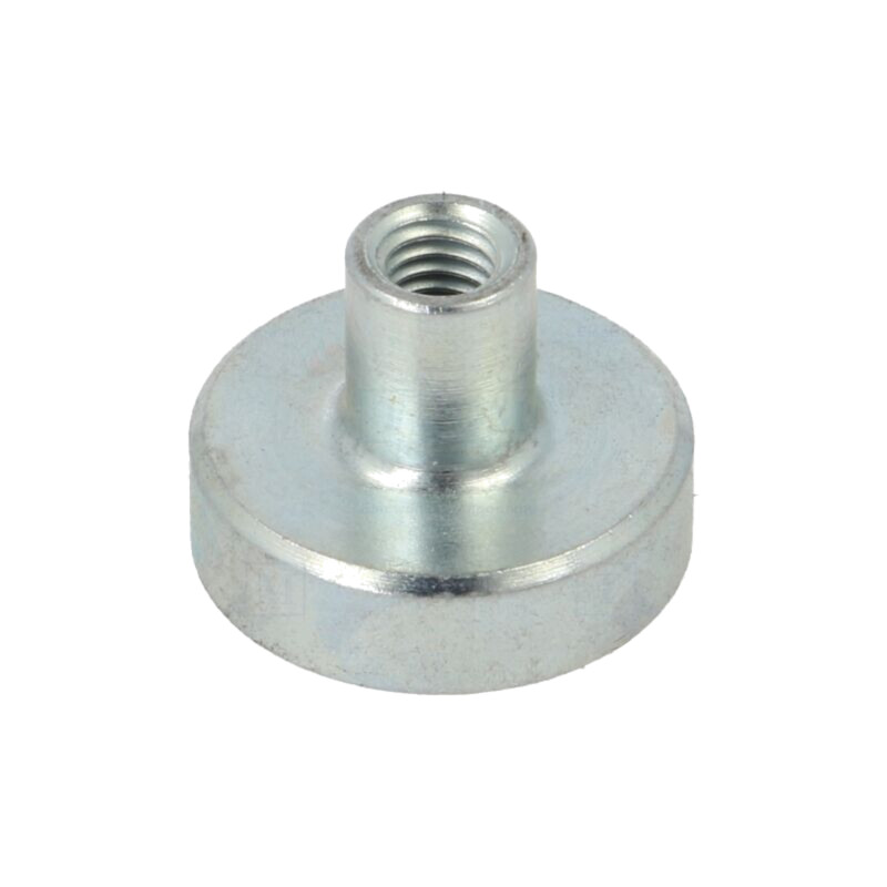 Magnet: fix; samariu, cobalt; 60N; Ø: 16mm; H: 11,5mm; oţel