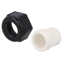 Semi intrare cablu; Han-Compact®; M25; 10,5÷14mm