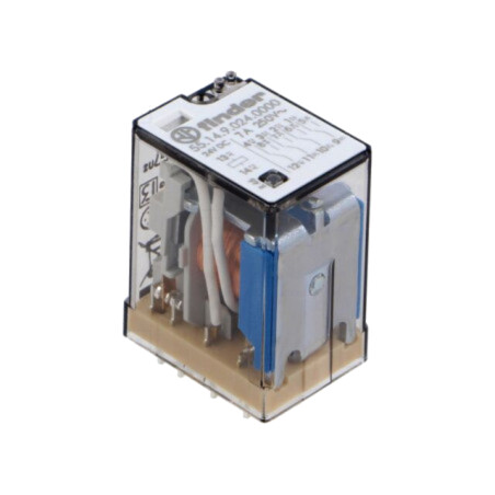 Releu: electromagnetic; 4PDT; 24VDC; Icontacte max: 7A; 7A/250VAC