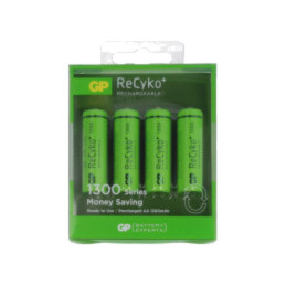 Acumul: Ni-MH; AA; 1,2V; 1300mAh; ReCyko+; Ø14,5x50,5mm; 130mA