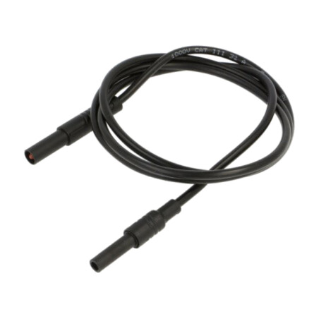 Cablu de măsurare; 32A; soclu banană 4mm,mufă banană 4 mm