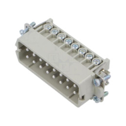 Conector: HDC; inserturi de contact; tată; EPIC H-A; PIN: 16; 16A