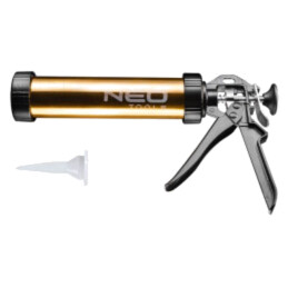 Pistol aplicator cartuşe; pentru siliconi; aluminiu,oţel