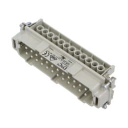 Conector: HDC; inserturi de contact; tată; EPIC H-BE; PIN: 24; 16A
