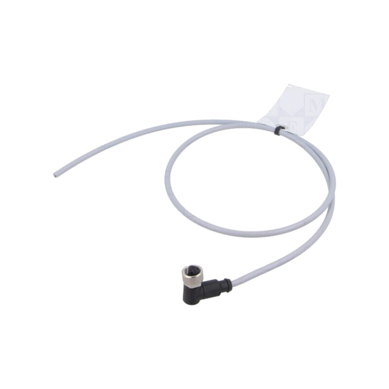 Conector: M12; mufă; mamă; PIN: 5; în unghi; cabluri; 1m Conector: M12; mufă; mamă; PIN: 5; în unghi; cabluri; 1m