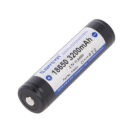 Acumul: Li-Ion; 18650,MR18650; 3,7V; 3200mAh; Ø18,5x69mm; 10A