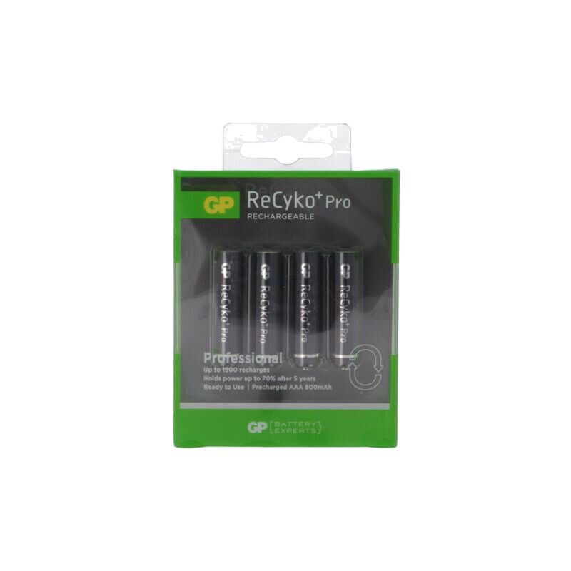 Acumul: Ni-MH; AAA,R3; 1,2V; 800mAh; ReCYKO PRO; Ø10,5x44,5mm; 80mA Acumul: Ni-MH; AAA,R3; 1,2V; 800mAh; ReCYKO PRO; Ø10,5x44,5mm; 80mA
