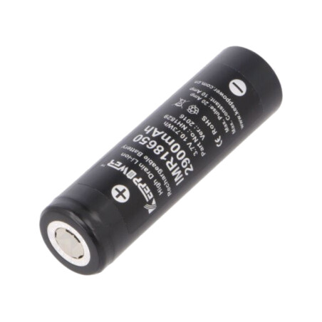 Acumul: Li-Ion; 18650,MR18650; 3,7V; 2800mAh; Ø18,5x66mm; 10A
