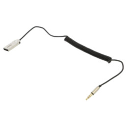 Cablu; Jack 3,5mm 3pin mufă,USB A mufă; 1,2m; Bluetooth: 5.0