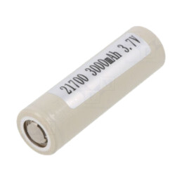 Acumul: Li-Ion; 21700; 3,6V; 3000mAh; Ø21,2x70,3mm; 35A