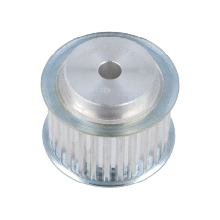 Roată de curea; T5; W: 25mm; Lăţ.roată: 36mm; Ø: 43,75mm; aluminiu
