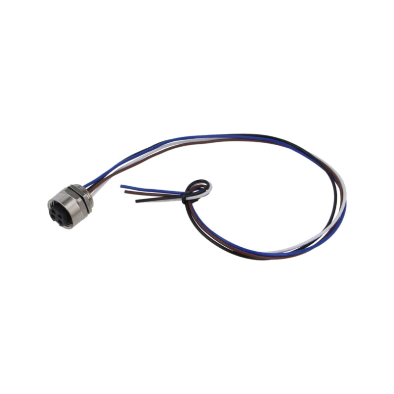 Conector: 7/8"; soclu; mamă; PIN: 4; IP67; drept; cabluri; cu cabluri