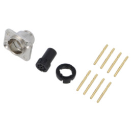 Conector: circular; soclu; mamă; neutriCON; 7,5A; PIN: 8; drept; 1mm2