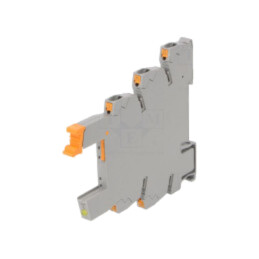 Stativ; pentru şină DIN; 6,2x80x94mm; Conex.electr: Push-in; 5VDC