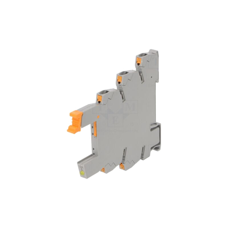 Stativ; pentru şină DIN; 6,2x80x94mm; Conex.electr: Push-in; 5VDC