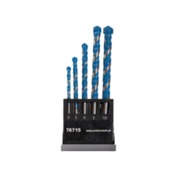 Set de burghie; beton,lemn,metal,universale; 5buc.