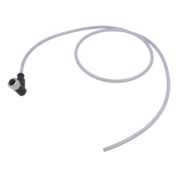 Conector: M12; mufă; mamă; PIN: 4; în unghi; cabluri; 1m
