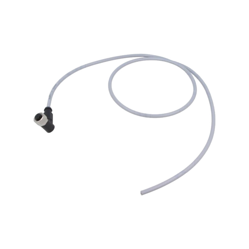 Conector: M12; mufă; mamă; PIN: 4; în unghi; cabluri; 1m Conector: M12; mufă; mamă; PIN: 4; în unghi; cabluri; 1m