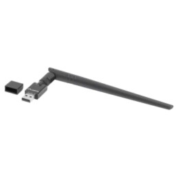 Card extensie PC: de reţea WiFi; USB A mufă; USB 2.0; neagră