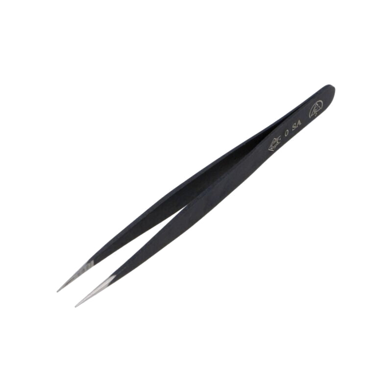Pensetă; Formă capăt vârf: ascuţită; Lung.pensetă: 120mm; ESD