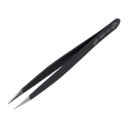 Pensetă; Formă capăt vârf: ascuţită; Lung.pensetă: 120mm; ESD