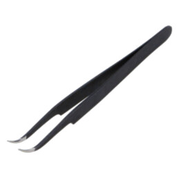 Pensetă; Formă capăt vârf: cârlig; Lung.pensetă: 120mm; ESD
