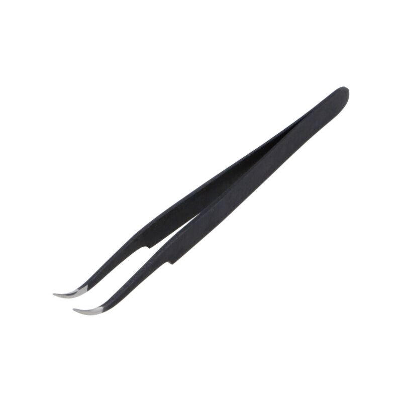 Pensetă; Formă capăt vârf: cârlig; Lung.pensetă: 120mm; ESD