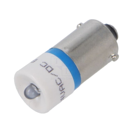 Lampă LED; albastră; BA9S; 24VDC; 24VAC; Nr.diode: 1; OptoHiT