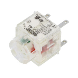 Element de contact; -30÷70°C; IP00; Pini: NC + NO; 3mm