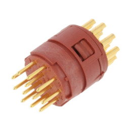 Conector: M23; inserturi de contact; PIN: 12; lipire; 7A; 100V