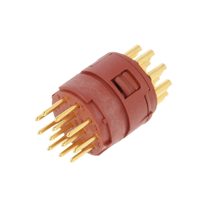 Conector: M23; inserturi de contact; PIN: 12; lipire; 7A; 100V Conector: M23; inserturi de contact; PIN: 12; lipire; 7A; 100V