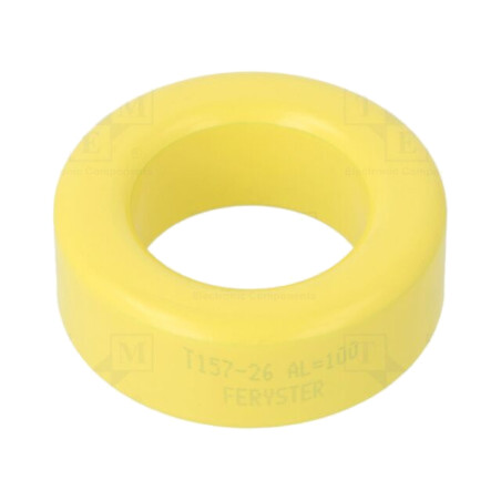 Ferită: toroidală; Lung: 14,48mm; Øint: 24,13mm; Øext: 39,88mm