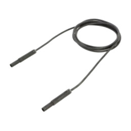 Cablu de măsurare; 19A; mufă banană 4 mm,din ambele părţi