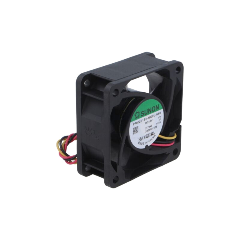 Ventilator: DC; axial; 12VDC; 60x60x25mm; 62m3/h; 41,7dBA; bilă Ventilator: DC; axial; 12VDC; 60x60x25mm; 62m3/h; 41,7dBA; bilă