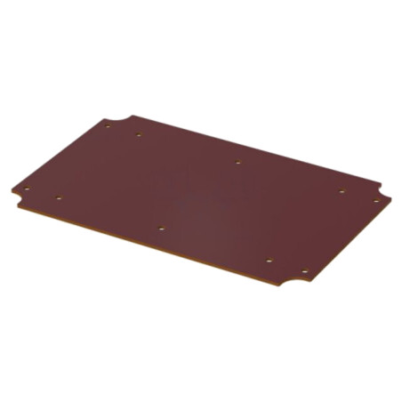 Placă de montare; hârtie laminată; 2mm