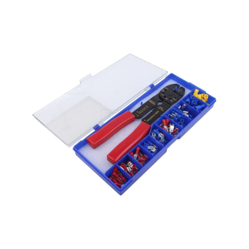 Kit: pentru sertizarea terminaţiilor; 1,5mm2,2,5mm2,6mm2; cutie Kit: pentru sertizarea terminaţiilor; 1,5mm2,2,5mm2,6mm2; cutie