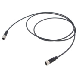 Conector: M12; mufă; mamă; PIN: 5; în unghi; cabluri; 0,5m