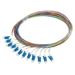Dispozitiv pentru fibră optică; LC/UPC; 2m; LSZH; 12buc.