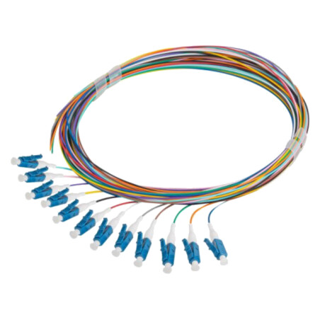 Dispozitiv pentru fibră optică; LC/UPC; 2m; LSZH; 12buc.