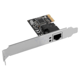Card extensie PC: PCIe; PCIe,RJ45 soclu; brăţară pe slot; 1Gbps