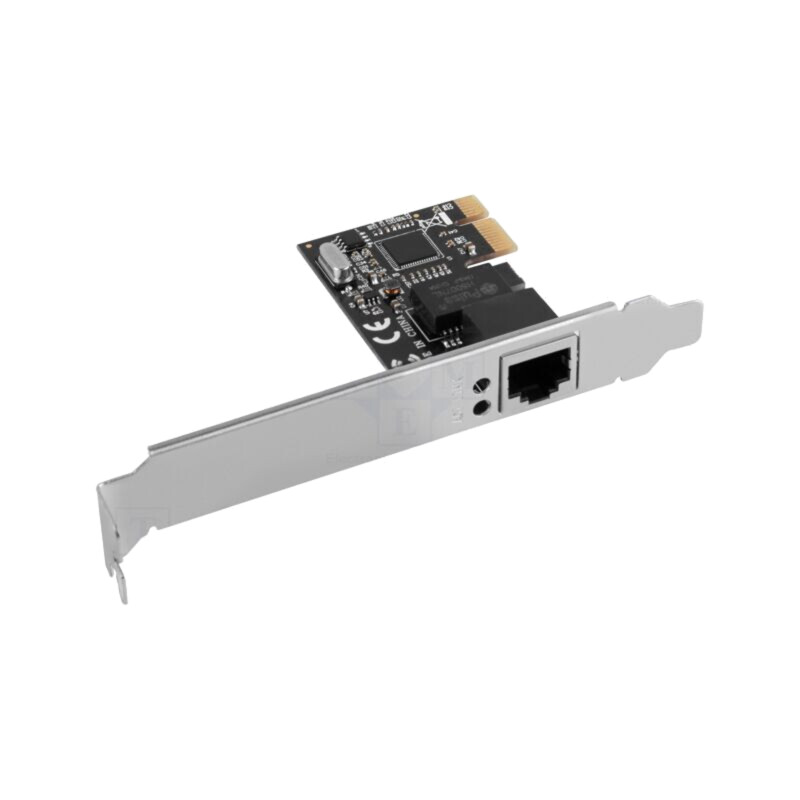 Card extensie PC: PCIe; PCIe,RJ45 soclu; brăţară pe slot; 1Gbps Card extensie PC: PCIe; PCIe,RJ45 soclu; brăţară pe slot; 1Gbps